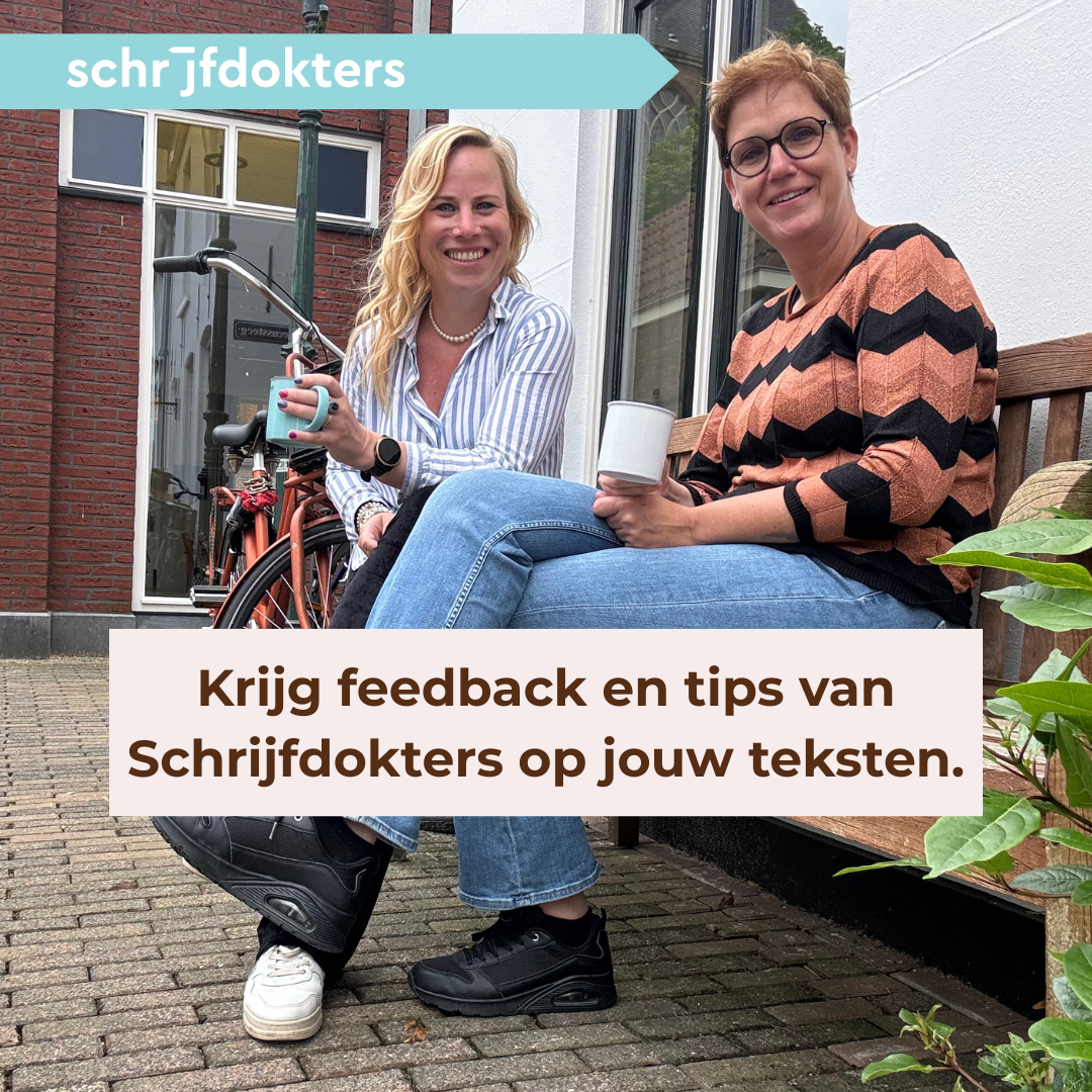 Persoonlijke feedback van Schrijfdokters