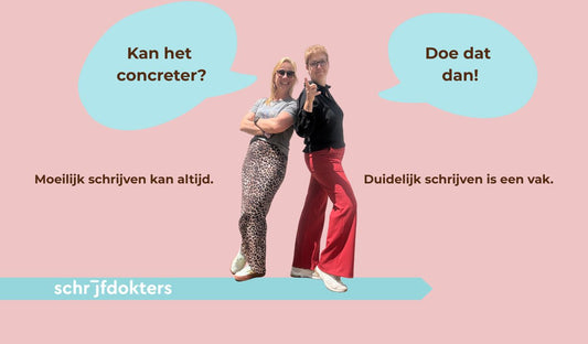 Voorbeeld van schrijven op B1-niveau: van een moeilijke tekst naar duidelijke taal