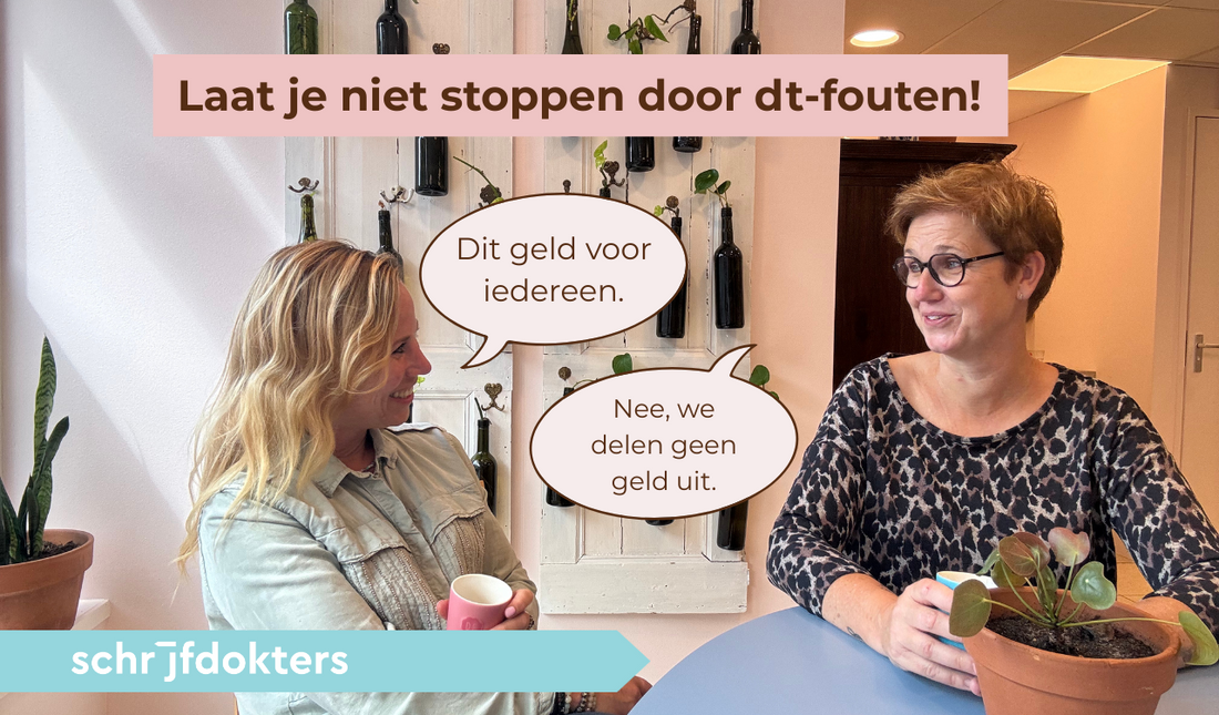 Waarom een dt-fout je niet moet tegenhouden