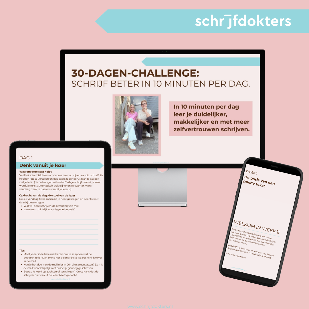 30-dagen-challenge: Schrijf beter in 10 minuten per dag.