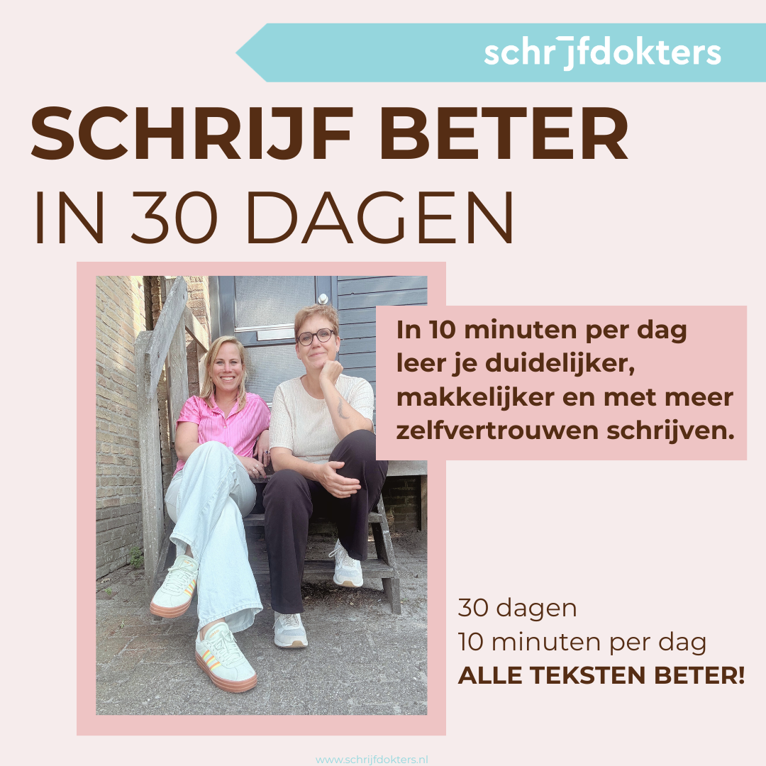 30-dagen-challenge: Schrijf beter in 10 minuten per dag.